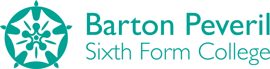 Barton Peveril Sixth Form College logo.
